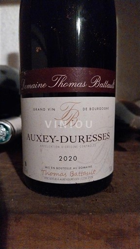 Burgundi Auxey-Duresses Domaine Thomas Battault 2020