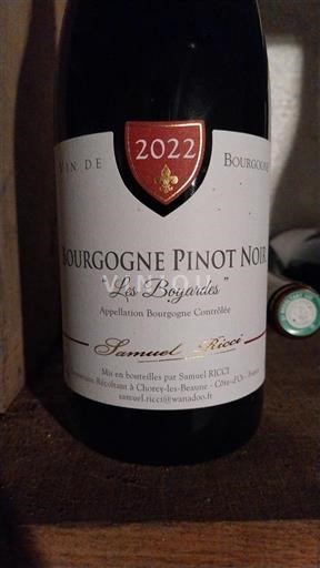 Bourgondië Bourgogne Samuel Ricci Les Bagardes 2022