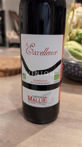 Bordeaux Château Mallié Excellence Senza annata