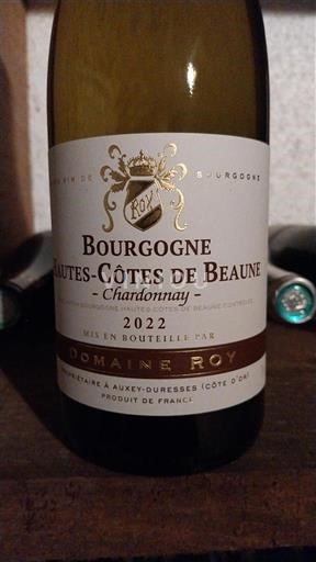 Burgundy Hautes-Côtes de Beaune Domaine Roy 2022