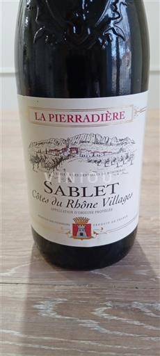 Rhône-dalen Ikke specificeret La Pierradière 2022