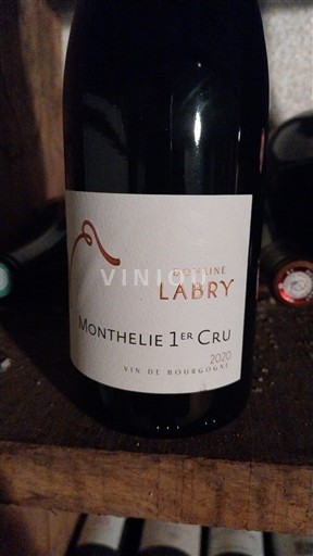 Vina Rouge sec Domaine Labry 2020 Francija Burgundija Monthélie AOC Premier Cru