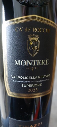 Vénétie Không được chỉ định Ca' de' Rocchi Monterè 2023