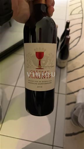 Bordeaux Montagne-saint-émilion Château Flaunys 2016