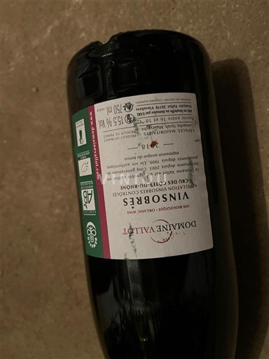 Valle del Rodano Vinsobres Domaine Vallot Senza annata