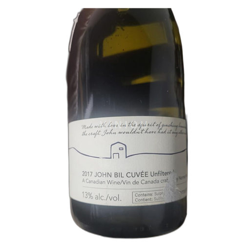 Ontario Quận Prince Edward VQA Norman Hardie Winery John Bill 2017