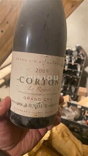 Bourgogne Corton Grand Cru Domaine Arnault Le Rognet 2009