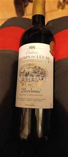Bordeaux Château Champs de Lucas 2017