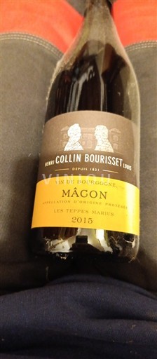 Borgonha Mâcon e mâcon-villages Collin Bourisset Les Teppes Marius 2015