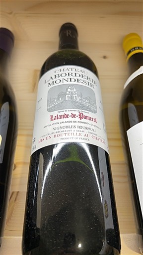 Burdeos Lalande-de-Pomerol Château Laborde-Mondésir Excellence 2015