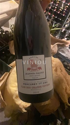 Weine Rouge sec Clos des Grands Voyens Domaine Jeannin-Naltet 2020 Frankreich Burgund Mercurey AOC Premier Cru