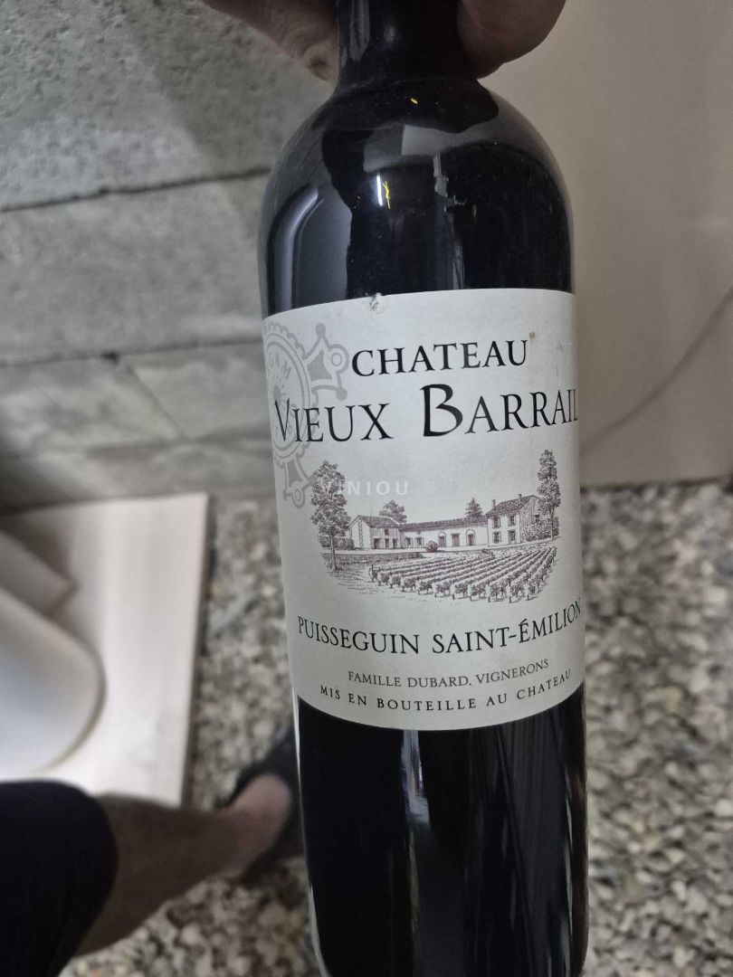 Burdeos Puisseguin-saint-émilion Château Vieux Barrail 2020