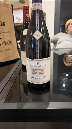 Wines Rouge sec Bouchard Aîné & Fils 2012 France Burgundy Mercurey AOC