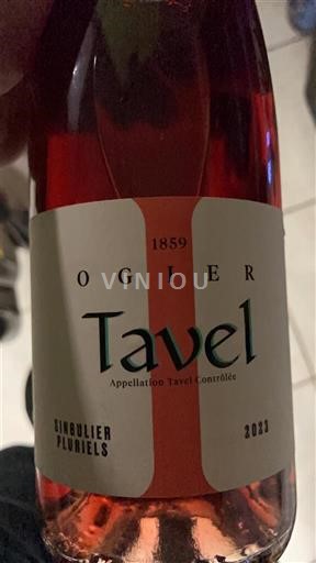 Thung lũng Rhône Tavel Ogier Singulier Pluriels 2023