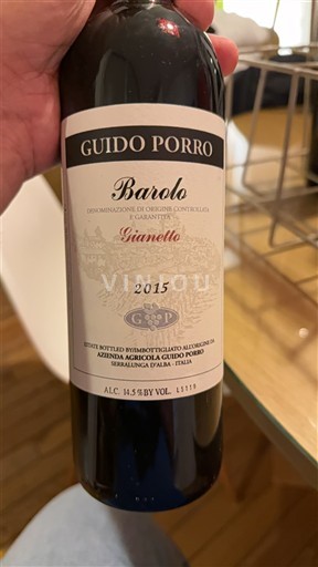 Piëmont Barolo Guido Porro Gianetto 2015