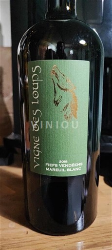 Vale do Loire Não especificado Vigne des Loups 2018