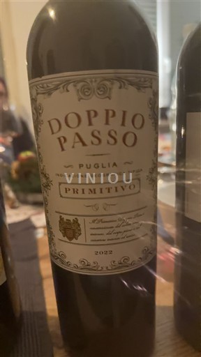 Apulia Primitivo di Puglia Doppio Passo 2022