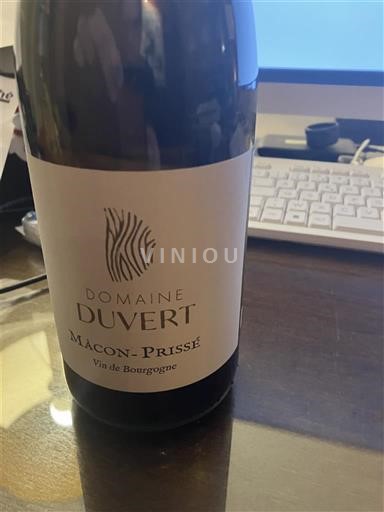 Wines Blanc sec Duvert Non millésimé France Burgundy Mâcon Supérieur AOC