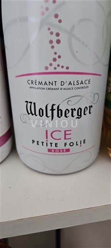 Alsace Crémant d'Alsace Wolfberger Ice Petite Folie Rosé Không niên vụ