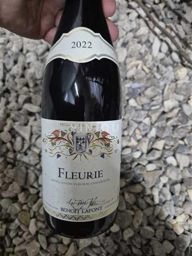 Beaujolais Fleurie Benoît Lafont Les Petits Fers 2022