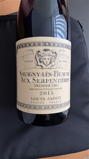 Bourgogne Savigny-lès-beaune Premier Cru Louis Jadot Aux Serpentières 2015