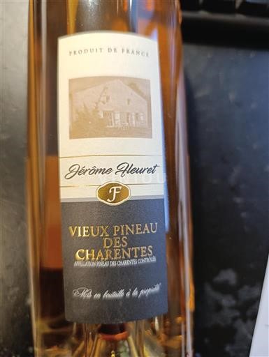 Poitou-Charentes Pineau-des-Charentes Jérôme Fleuret Không niên vụ