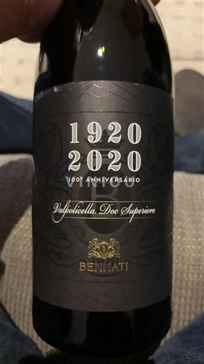 Vénétie Valpolicella Bennati 100° Anniversario 2019