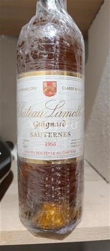 Bordeaux Sauternes Château Lamothe Guignard 1996