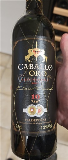 Kastilja-Mança Valdepenas Caballo de Oro Gran Reserva Edición Limitada 2007