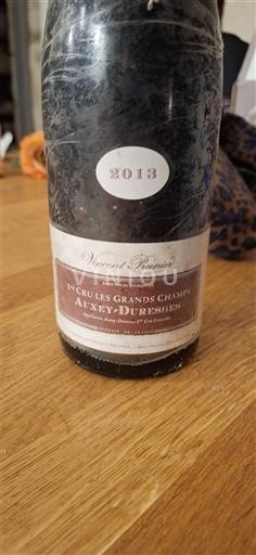 Burgundy Auxey-Duresses Premier Cru Vincent Prunier 1er Cru Les Grands Champs 2013