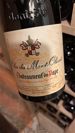 Rhônevallei Châteauneuf-du-Pape Clos du Mont-Olivet 2008