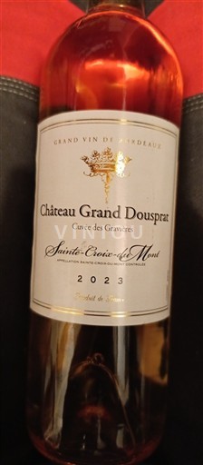 Burdeos Sainte-Croix-Du-Mont Château Grand Dousprat des Gravières 2023