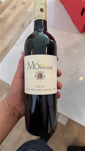 Bordeaux Saint-Émilion Grand Cru Grand Cru Château Montlisse 2014