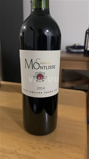 Bordeaux Saint-Émilion Grand Cru Grand Cru Château Montlisse 2014