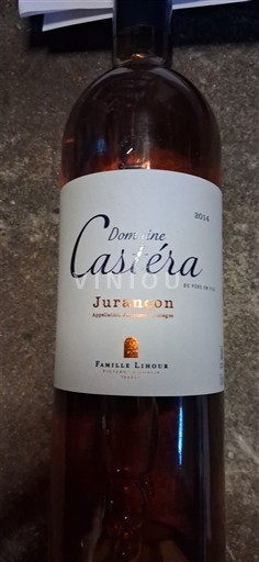 Tây Nam Jurançon Domaine Castera 2014
