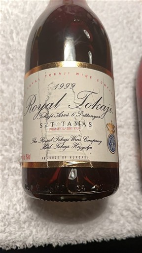 Tokaj Tokaj-Hegyalja Royal Tokaji – Tokaji Aszú 6 Puttonyos Szt. Tamás 6 Puttonyos 1999