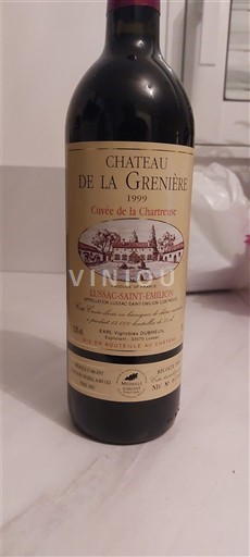 Bordeaux Lussac-Saint-Émilion Château La Grenière de la Chartreuse 1999