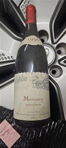 Vina Rouge sec Jaffelin 1996 Francija Burgundija Mercurey AOC