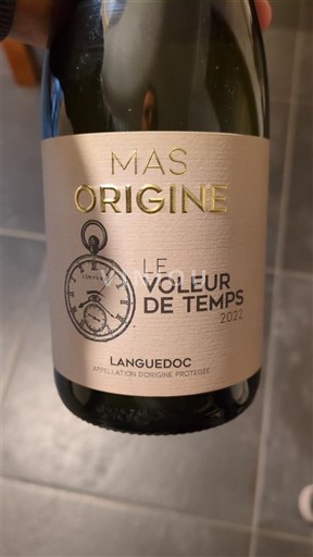 Vine Blanc sec Le Voleur de Temps Mas Origine 2022 Frankrig Languedoc AOC
