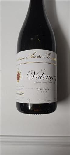 Valle della Loira Valençay Domaine André Fouassier Vieilles Vignes 2015