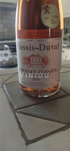 Thung lũng sông Loire Cabernet-d'Anjou Plessis-Duval 2019