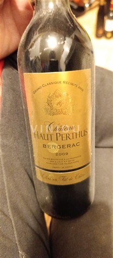 Tây Nam Bergerac Château Haut Perthus Grand Classique 2009