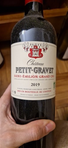 Bordeaux Saint-Émilion Grand Cru Grand Cru Château Petit Gravet 2019