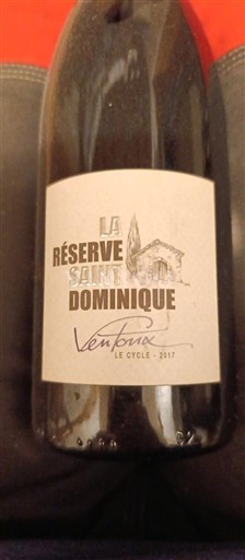 Vallée du Rhône Ventoux La Réserve Saint Dominique Le Cycle 2017