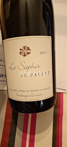 Vale do Loire Não especificado Le Pallet Le Saphir 2017