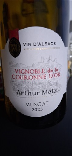 Alsace Arthur Metz Vignoble de la Couronne d'Or 2023