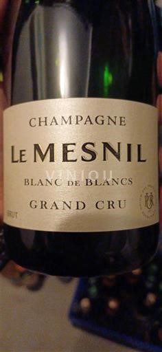 Champaña Champán Grand Cru Le Mesnil Sin añada