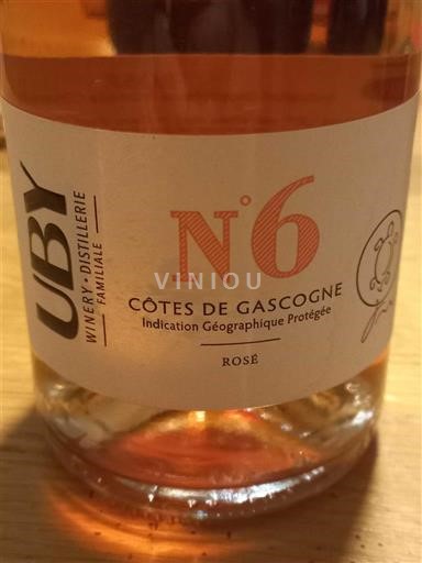 Sudoeste Côtes de Gascogne Domaine UBY N°6 2023