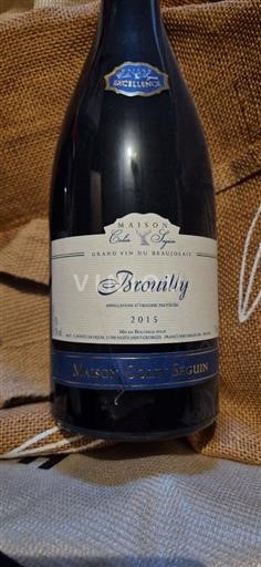 Beaujolais Brouilly Maison Claude Seguin 2015
