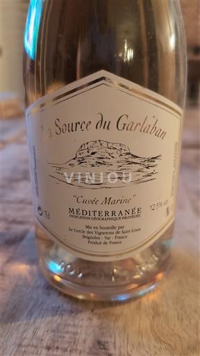 Provence, Lower Rhône Valley, Corsica Mediterranean La Source du Garlaban Marine Non-Vintage